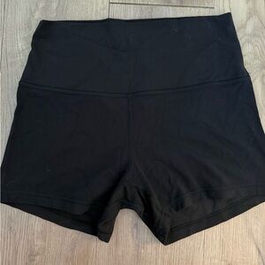 Lululemon Women's Black High-Waisted Shorts